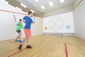 Players using iSquash