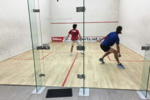 PSA tournaments with NZ top squash players