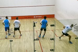 Double squash with movable walls